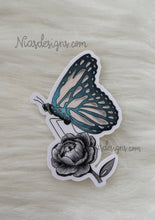 Load image into Gallery viewer, Blue Butterfly Sticker
