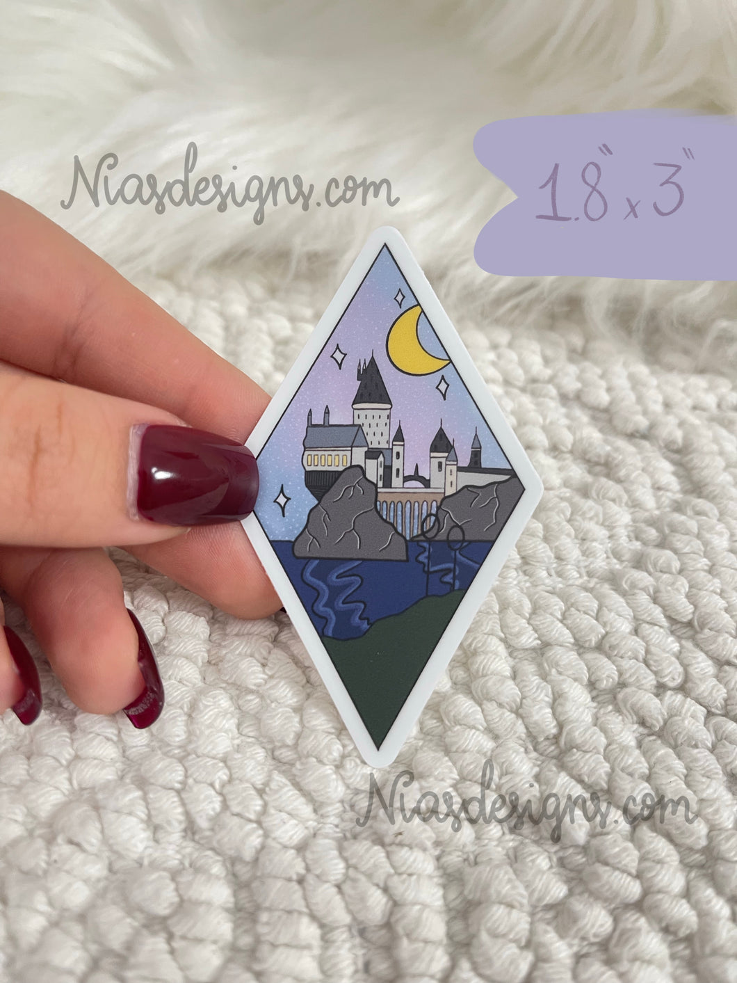 Hogwarts Castle Sticker